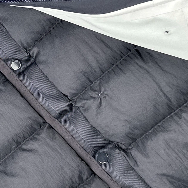 CP Company Navy Gore G-Type Ripstop Down Lined Long Jacket - XXL