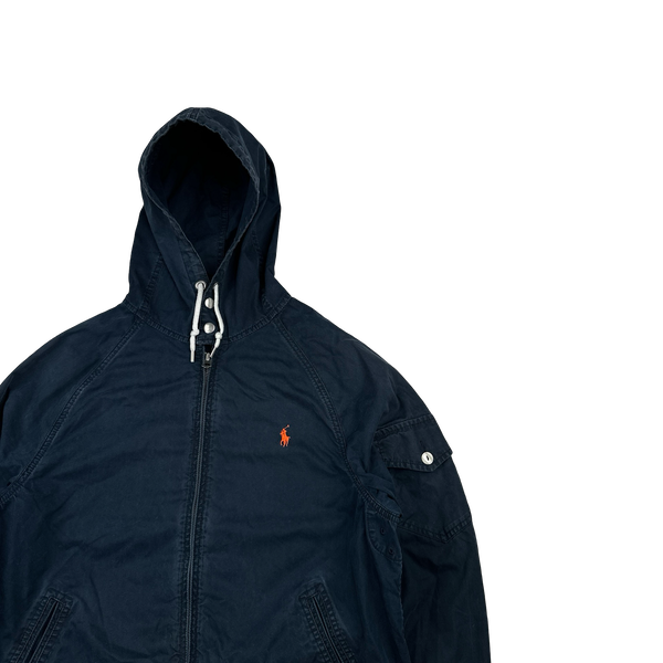 Ralph Lauren Navy Cotton Jacket - Medium