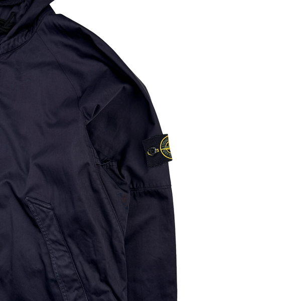 Stone Island 2004 Navy Raso Floccato Riot Mask Sniper Jacket - Medium