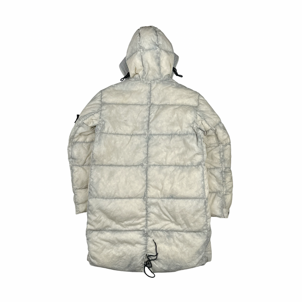 Stone Island 2009 Opaque Nylon Tela Down Jacket - Large
