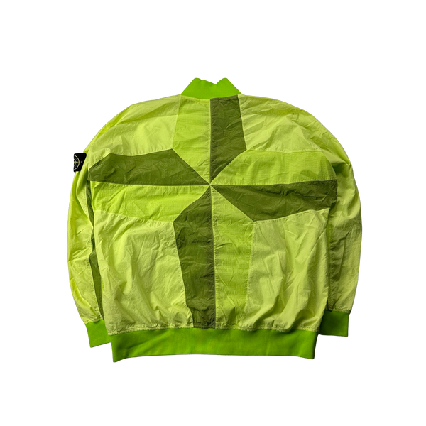 Stone Island 2022 Neon Lightweight Ripstop Compass Jacket -XL