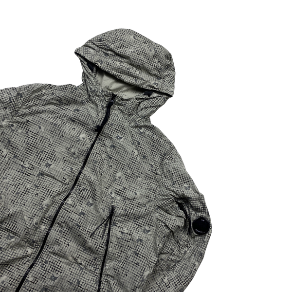 CP Company 50 Fili Digital Camo Hooded Jacket - Large