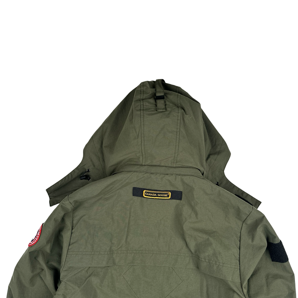 Canada Goose Dark Sage Voyager Nylon Hooded Jacket - Small