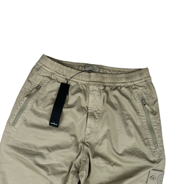 Stone Island 2021 Beige Ghost Cargo Trousers - 32"
