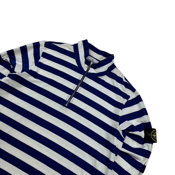 Stone Island x Supreme Striped High Neck Pullover - Medium