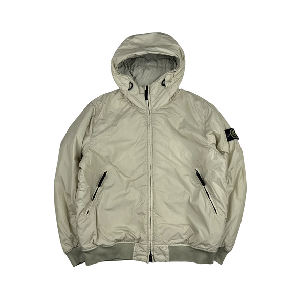 Stone Island 2024 Tan Crinkle R-NY Primaloft Jacket - XL