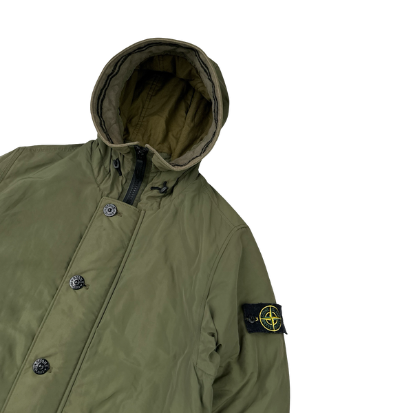 Stone Island 2019 Military Green Micro Reps Primaloft Jacket - Small