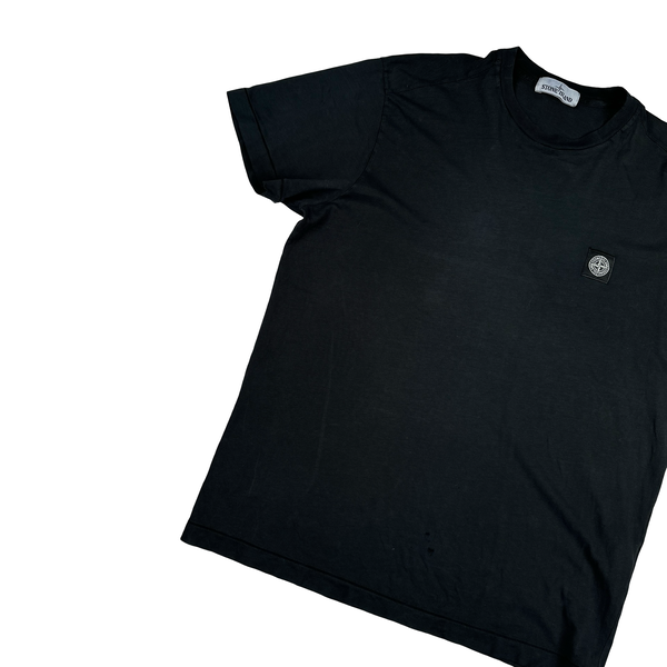 Stone Island 2016 Black Cotton T Shirt - XXL
