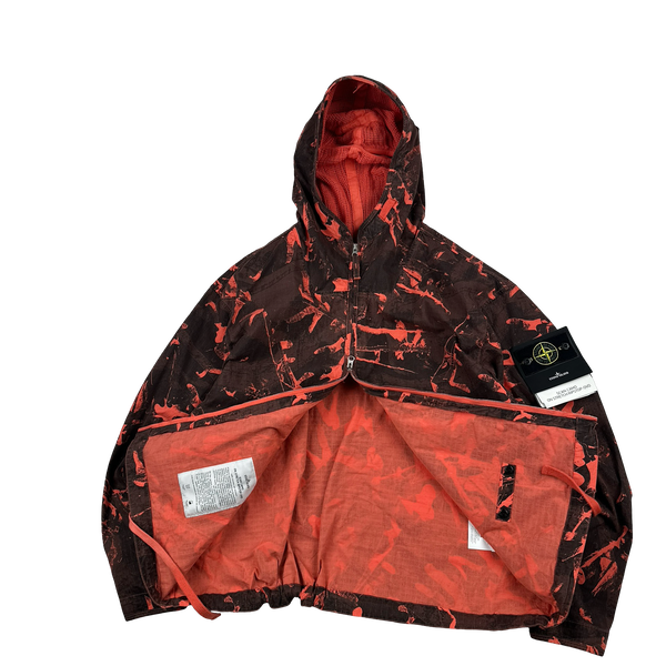 Stone Island 2025 Scan Camo On Stretch Ripstop-OVD Zipped Jacket - XXL