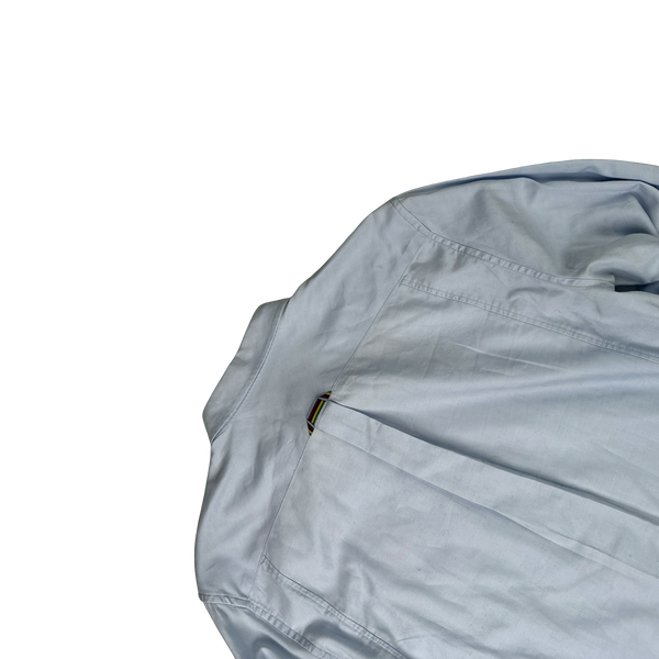 Fred Perry Bradley Wiggins Blue Buttoned Shirt - Large