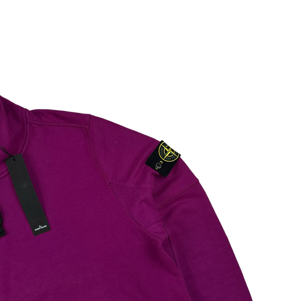 Stone Island 2018 Purple Pullover Jumper - Medium