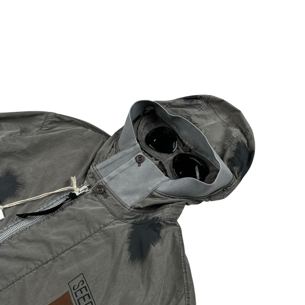 CP Company Eco Chrome-R Seed 2 Painted Goggle Jacket - Large