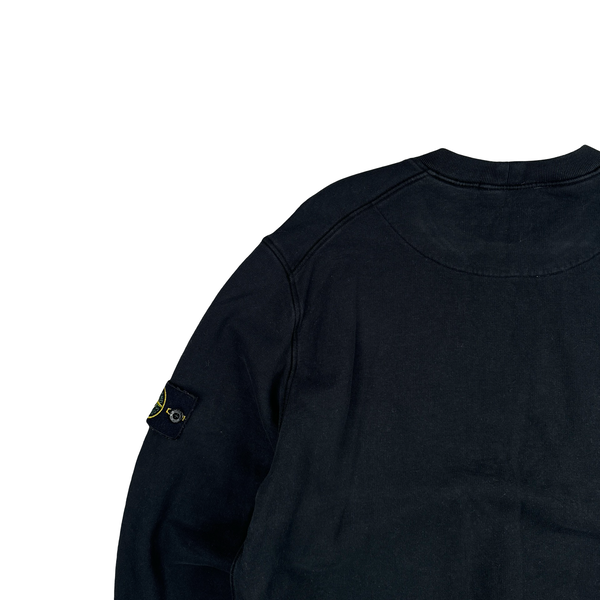 Stone Island 2021 Black Crewneck Sweatshirt Jumper - XL