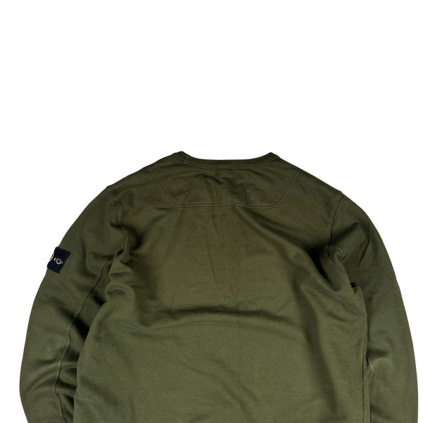 Stone Island 2023 Dark Green Crewneck Jumper - XXL