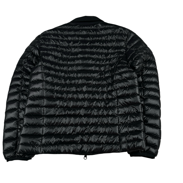 CP Company Black DD Shell Collar Puffer Jacket - Small