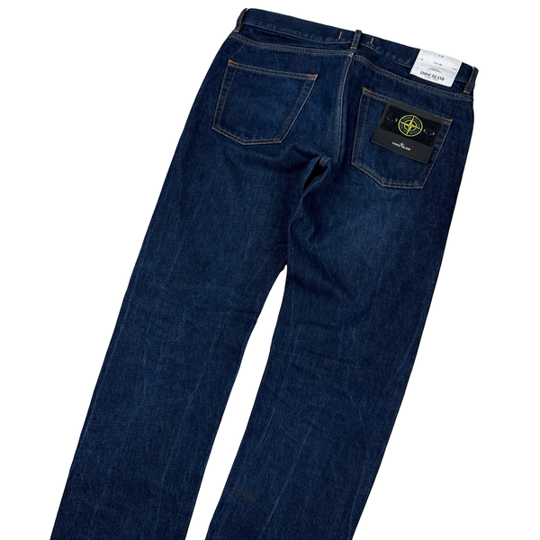 Stone Island 2017 Slim Fit Dark Denim Jeans - 34"