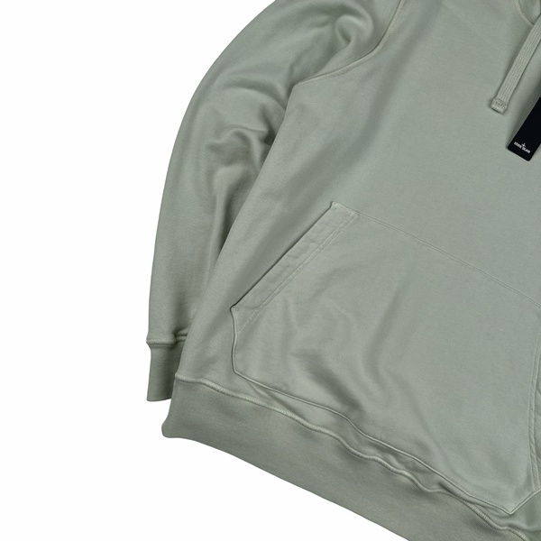 Stone Island 2021 Mint Pullover Hoodie - Large
