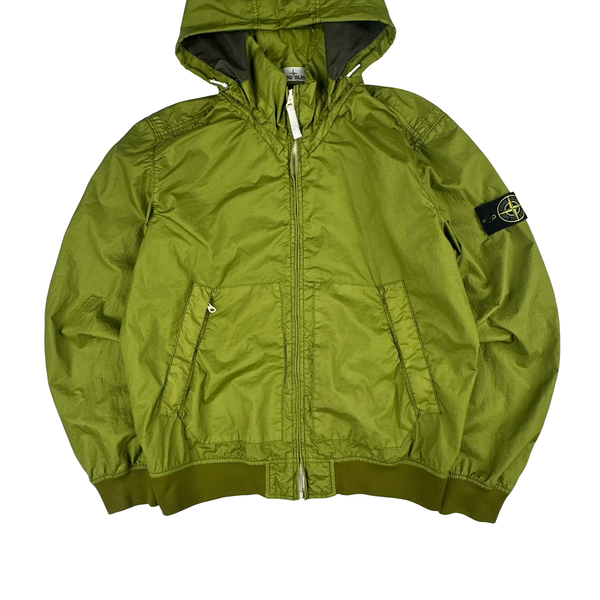 Stone Island 2015 Green Membrana 3L TC Lightweight Jacket - Medium