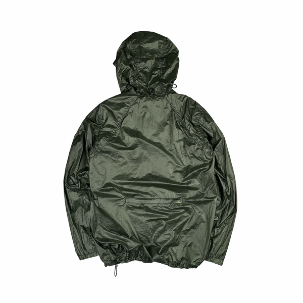 Canada Goose Dark Sage Lightweight Packable Nylon Hooded Jacket - Large
