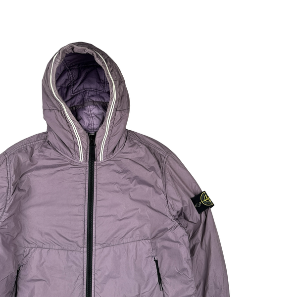 Stone Island 2020 Lavender Garment Dyed Primaloft TC Jacket - XL