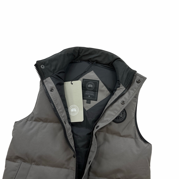 Canada Goose Garson Coastal Grey Down Filled Gilet - Medium
