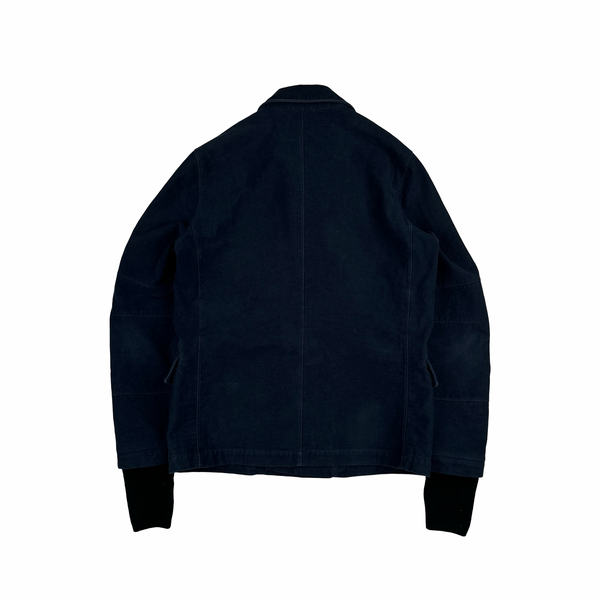 Stone Island 2012 Navy MoleSkin R Shadow Project Jacket - Large