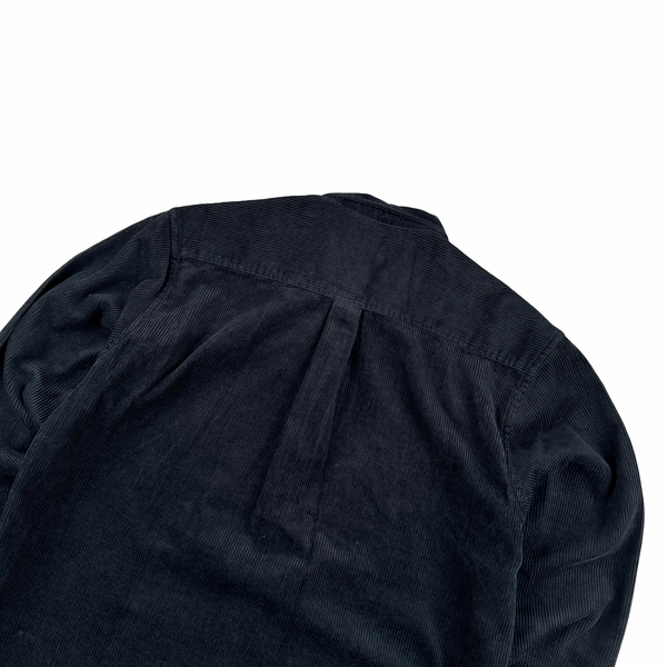 Carhartt WIP Black Corduroy Buttoned Overshirt - Large