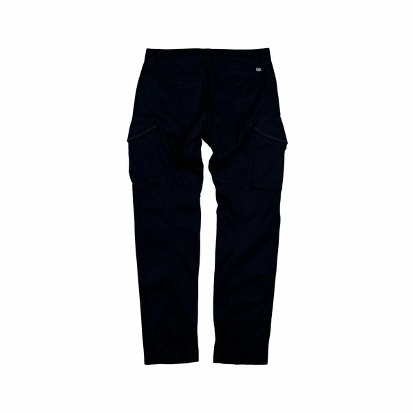 CP Company Navy Stretch Ergonomic Fit Cargo Trousers - XL