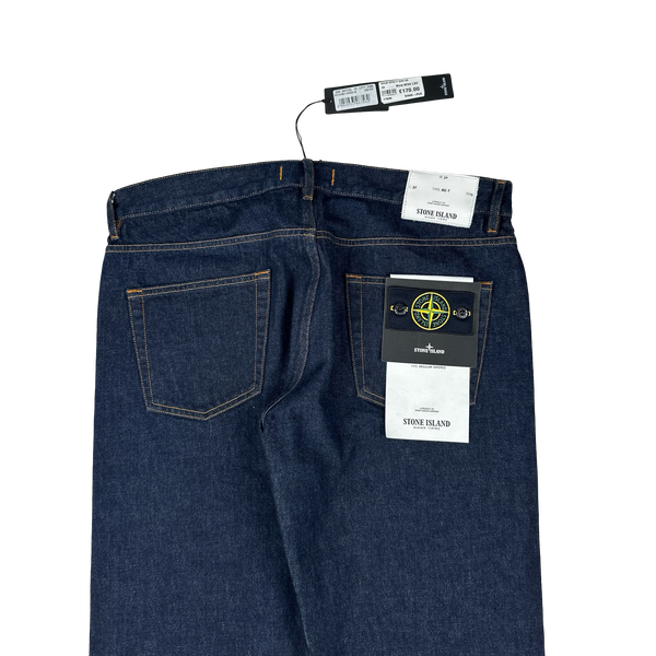 Stone Island 2018 Regular Fit Dark Denim Jeans - 34"