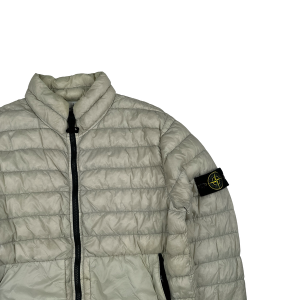 Stone Island 2013 Pearl Micro Ripstop Lightweight Down Jacket - Large