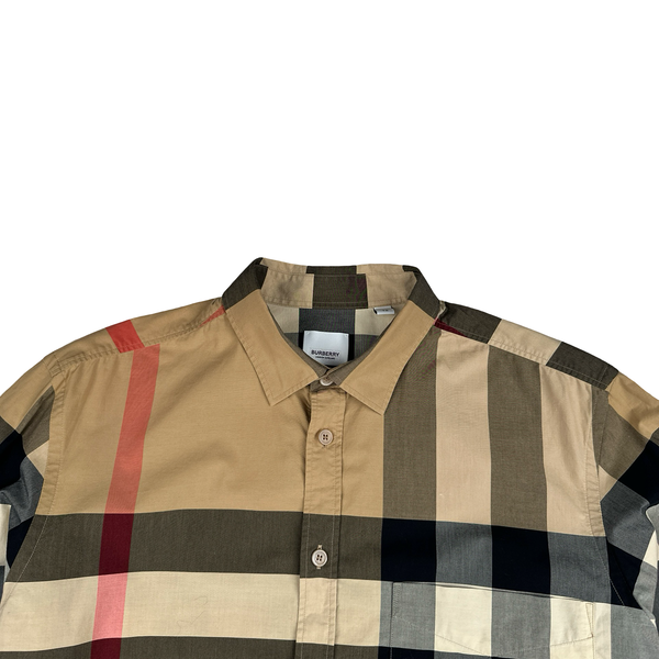 Burberry Nova Check Button Up Shirt - XL