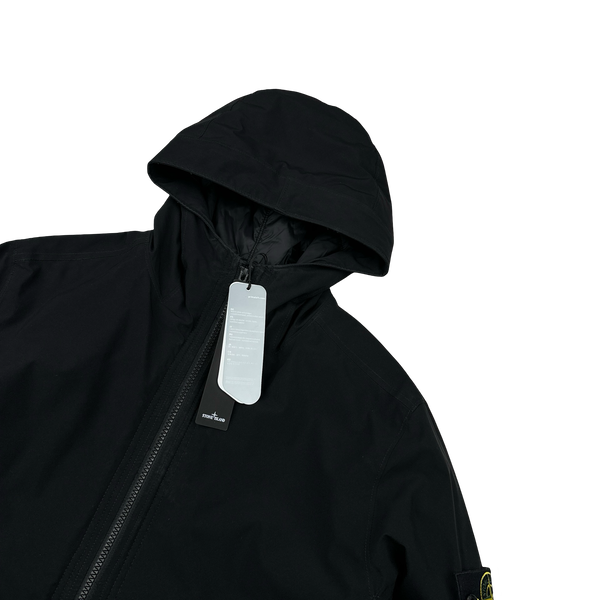 Stone Island 2021 Black Primaloft Soft Shell Jacket - Medium