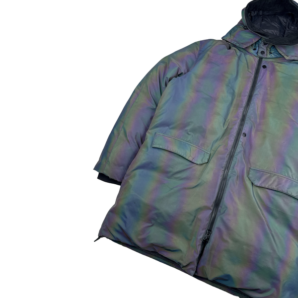Stone Island 2018 Reflective Scarabeo Down Parka Jacket - XL