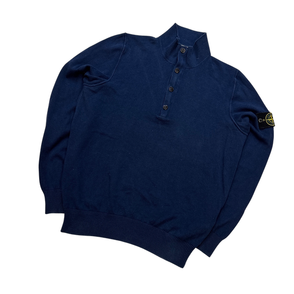 Stone Island 2017 Pullover Cotton Knit Jumper - Medium