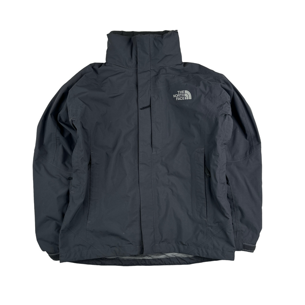 North Face 3 In 1 Grey Hyvent Jacket - Small