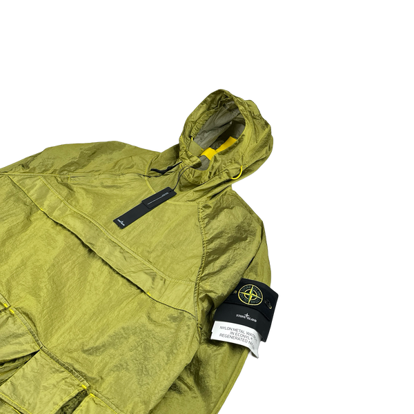 Stone Island 2023 Green Nylon Metal Watro TC Pullover Smock - Large
