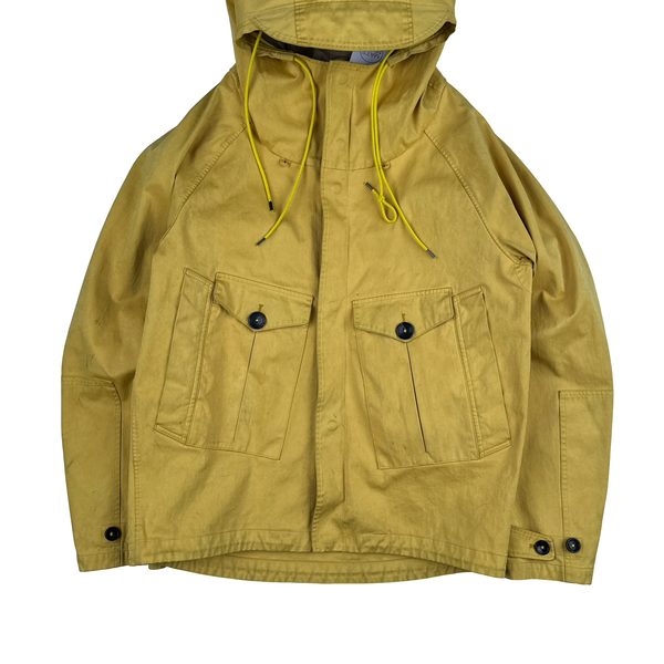 Ten C Yellow OJJ Tempest Anorak Jacket - Medium