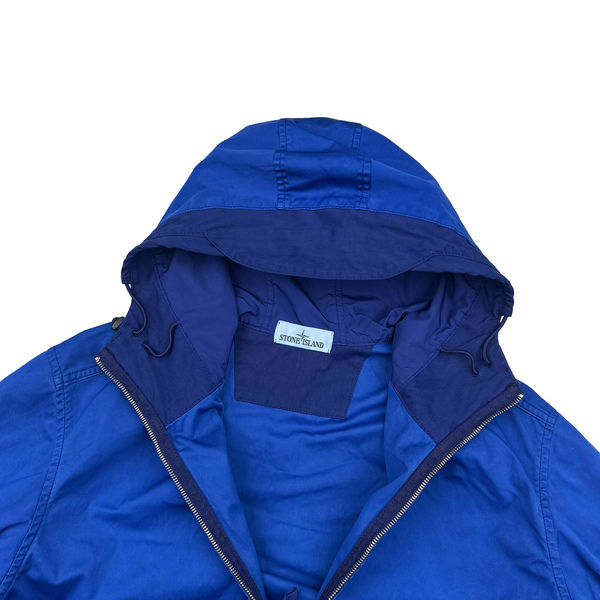 Stone Island Blue David Jersey TC Hooded Jacket - XXL