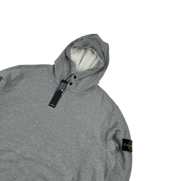 Stone Island 2023 Grey Pullover Hoodie - 3XL