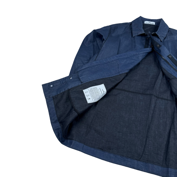 Stone Island 2019 Lino Resinato TC Jacket - Large