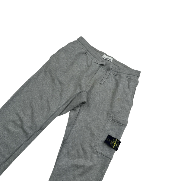 Stone Island 2018 Grey Cotton Joggers - Medium