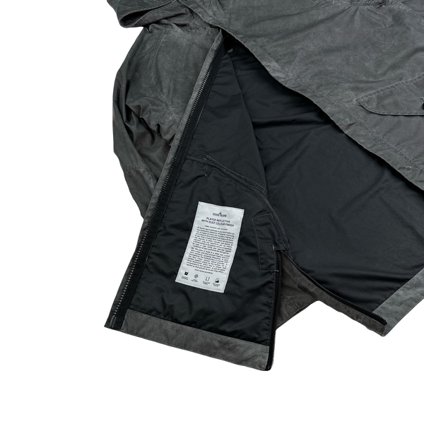 Stone Island 2020 Dust Colour Plated Reflective Jacket - Small