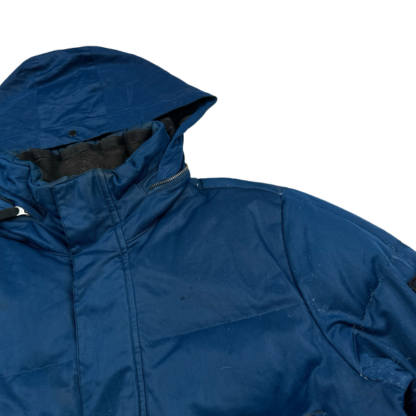 Stone Island 2009 Blue Weatherproof Down Filled Jacket - Medium