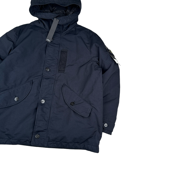 Stone Island 2022 Navy David TC Down Jacket - XXL