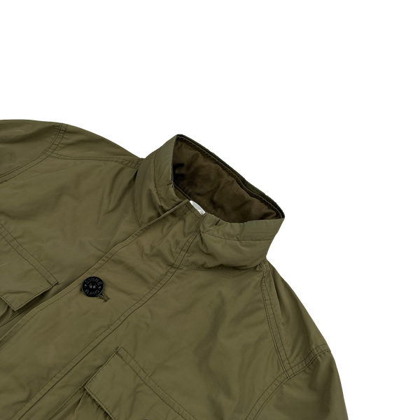 Stone Island 2017 Garment Dyed Micro Reps Field Jacket - Medium