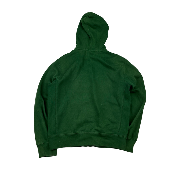 Ralph Lauren Green Thick Cotton Zipped Hoodie - Medium