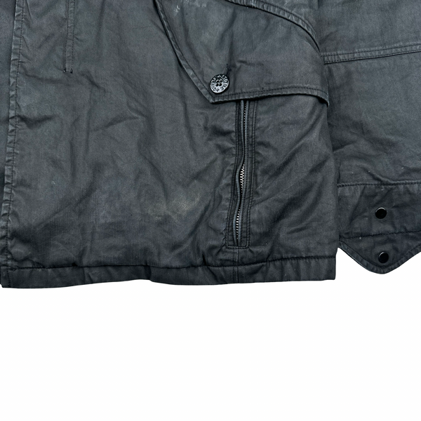Stone Island 2010 Dutch Rope Grey Multi Pocket Jacket - Medium