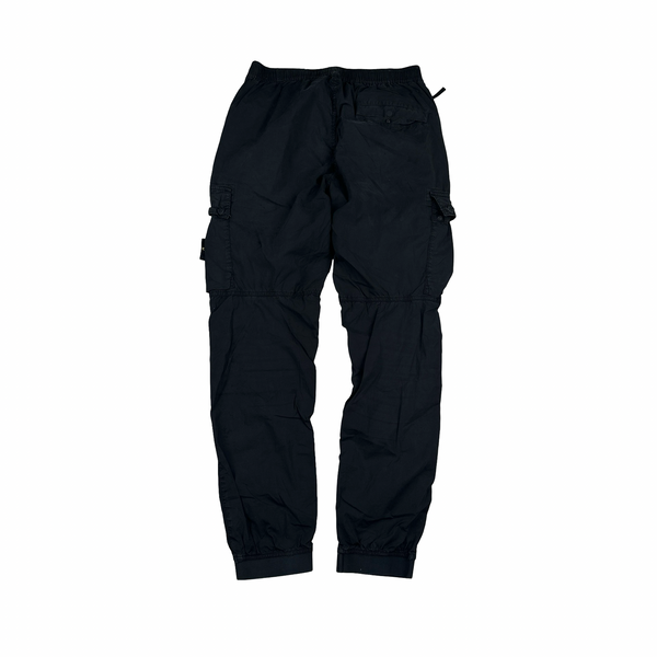 パンツ Stone  Parachute Cargo Pants Black Stone Island Men's Parachute Cotton Cargo Pants in Black