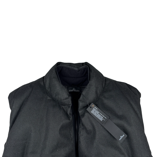Stone Island 2022 Shadow Project Textile Non-Woven Poly Down Gilet - Large