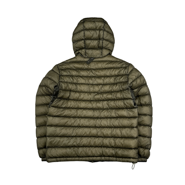 CP Company Khaki Removable DD Lined Dynatec Metropolis Jacket - Small